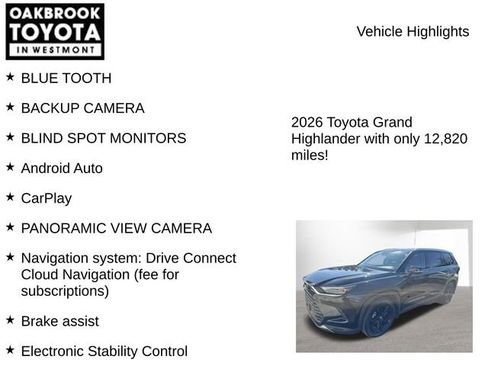 Used 2026 Toyota Grand Highlander LE image 7
