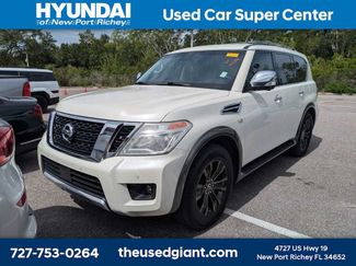 Used 2017 Nissan Armada Platinum w/ Captain Seat Package AWD/4WD video 1