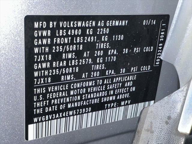 Used 2014 Volkswagen Tiguan SEL AWD/4WD image 34