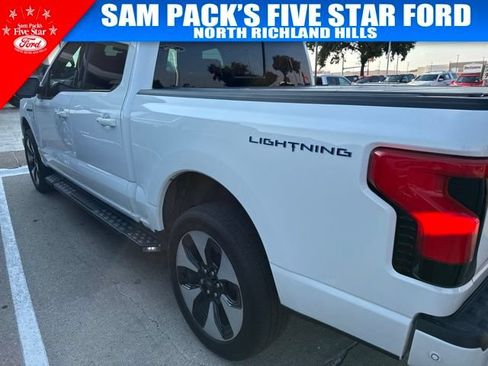 Used 2023 Ford F150 Lightning Platinum AWD/4WD image 4