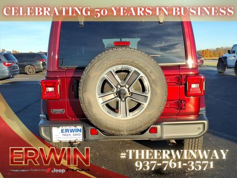 Certified 2022 Jeep Wrangler Unlimited Sahara w/ Cold Weather Group image 6