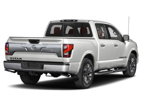 Used 2021 Nissan Titan Platinum Reserve w/ Off Road Protection Package AWD/4WD image 5
