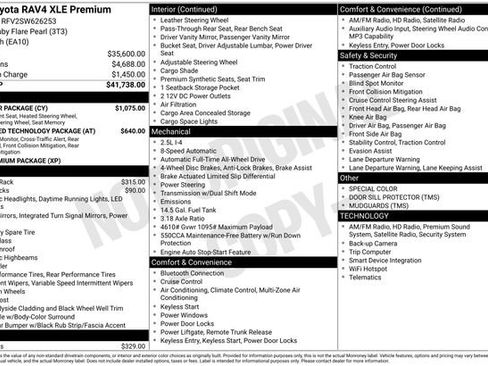 New 2025 Toyota RAV4 XLE Premium w/ Weather Package image 5