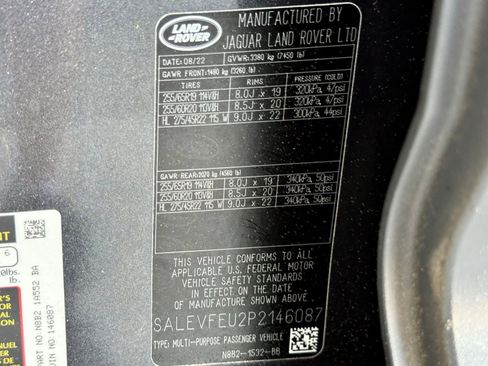 Used 2023 Land Rover Defender 130 First Edition image 81