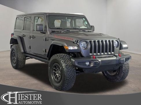 Used 2021 Jeep Wrangler Unlimited Rubicon w/ Xtreme Recon 35" Tire Package AWD/4WD image 1