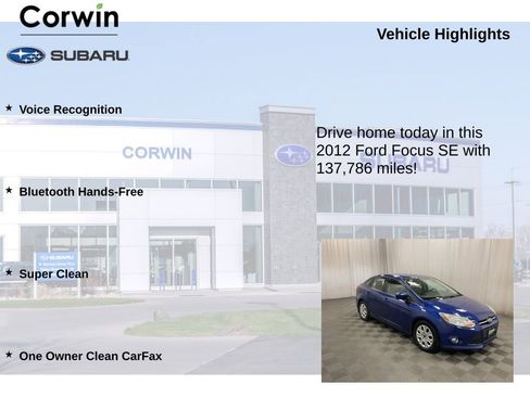 Used 2012 Ford Focus SE image 6