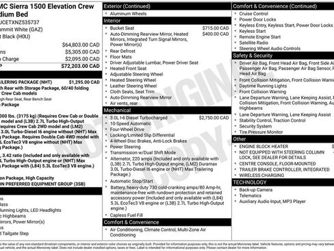 Used 2022 GMC Sierra 1500 Elevation w/ Max Trailering Package image 37