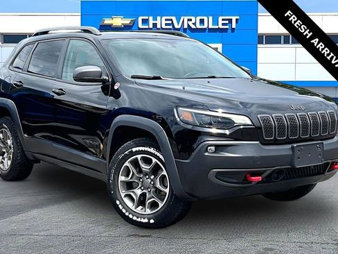 Used 2021 Jeep Cherokee Trailhawk AWD/4WD image 1