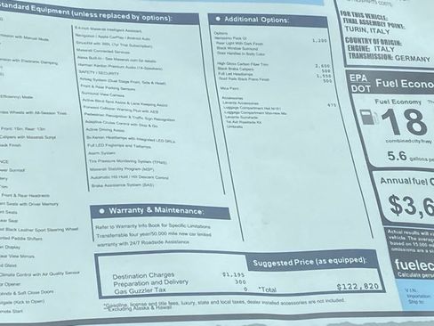 New 2024 Maserati Levante Modena Ultima image 50
