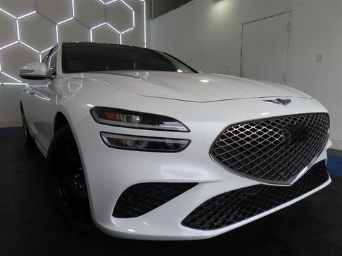 Used 2022 Genesis G70 2.0T w/ Prestige Package AWD/4WD image 3