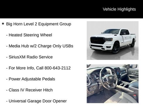 Used 2021 RAM 1500 Big Horn AWD/4WD image 21