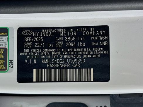 Certified 2026 Hyundai Elantra SEL Sport Premium w/ Cargo Package FWD image 31