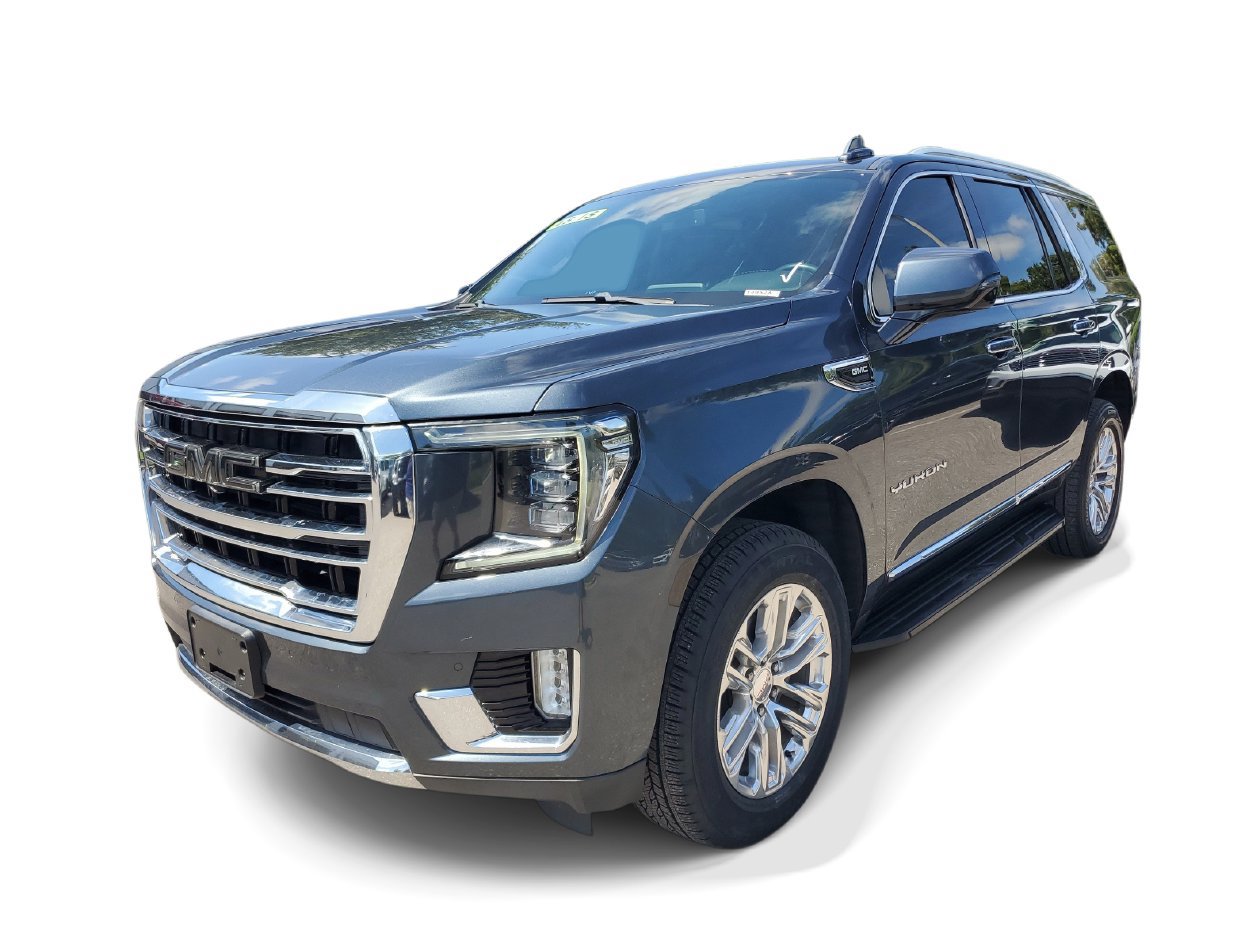 Used 2021 GMC Yukon SLT w/ SLT Luxury Plus Package RWD image 2