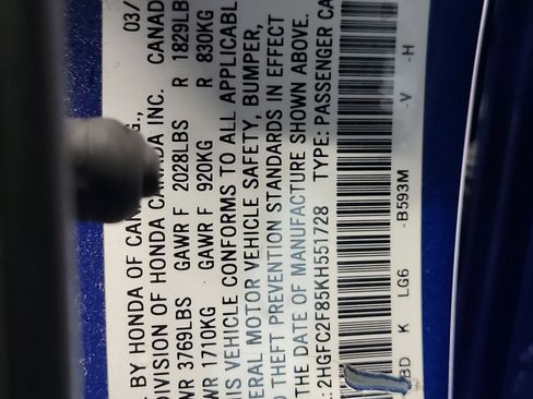 Used 2019 Honda Civic Sport image 32