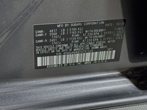 Certified 2026 Subaru Crosstrek 2.0i Premium AWD/4WD image 38