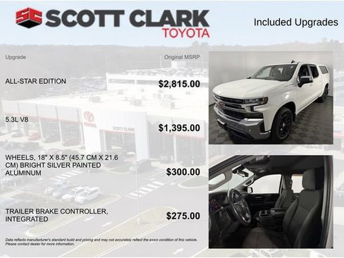 Used 2019 Chevrolet Silverado 1500 LT w/ All-Star Edition RWD image 4