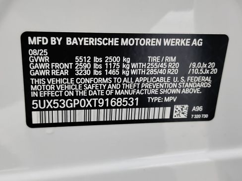 Used 2026 BMW X3 xDrive30i w/ Convenience Package AWD/4WD image 30