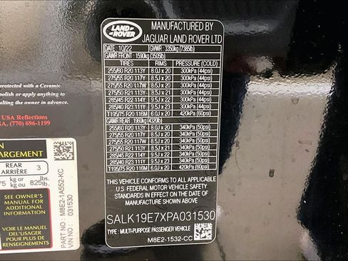 Used 2023 Land Rover Range Rover Autobiography AWD/4WD image 96
