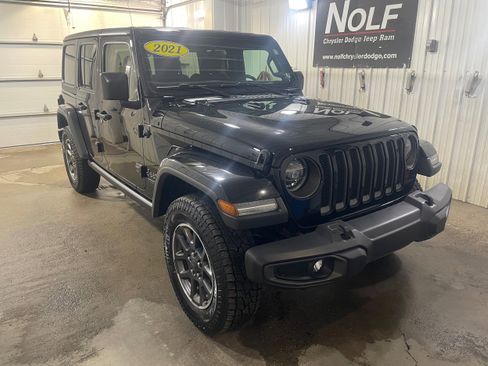 Used 2021 Jeep Wrangler Unlimited Sport image 2