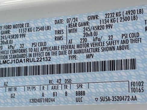 Used 2024 Lincoln Corsair AWD w/ Equipment Group 101A image 45