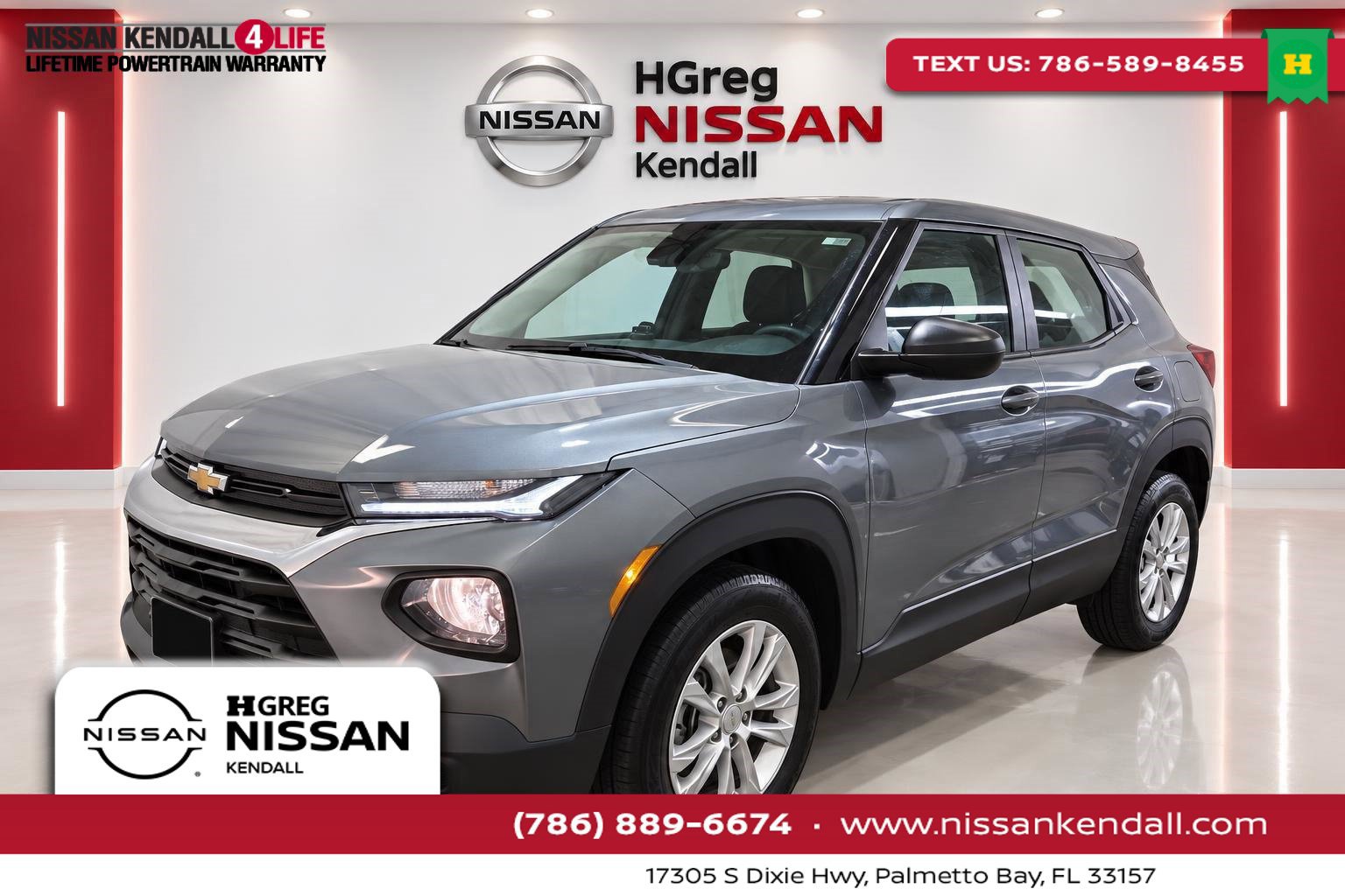 Used 2021 Chevrolet TrailBlazer LS FWD image 1