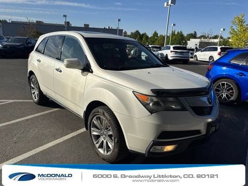 Used 2013 Acura MDX w/ Advance Package AWD/4WD image 2