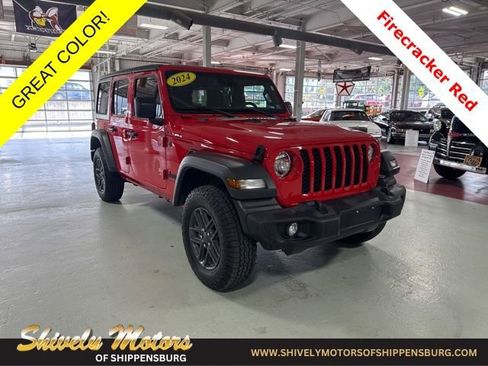 Certified 2024 Jeep Wrangler Unlimited Sport AWD/4WD image 7