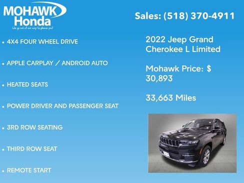 Used 2022 Jeep Grand Cherokee L Limited image 14