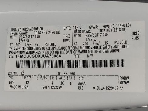 Used 2018 Ford Escape SE FWD image 33