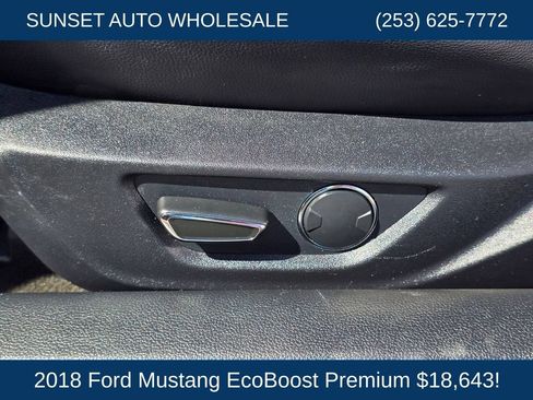 Used 2018 Ford Mustang Premium RWD image 25
