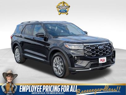 New 2026 Ford Explorer Platinum