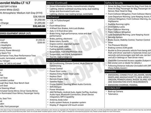 Used 2023 Chevrolet Malibu LT image 7