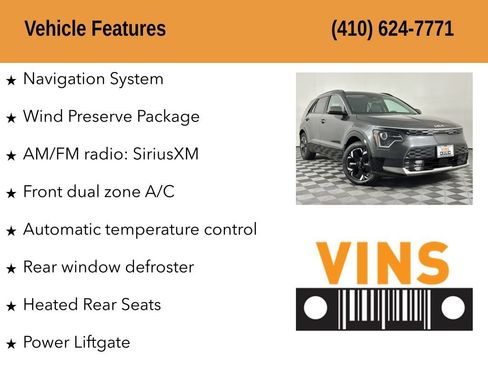 Used 2025 Kia Niro Wind w/ Wind Preserve Package FWD image 5