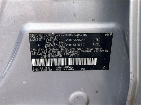 Used 2017 Toyota RAV4 LE w/ All Weather Liner Package image 34