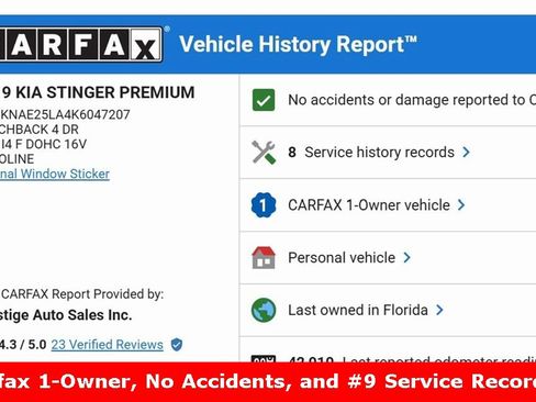 Used 2019 Kia Stinger Premium image 29