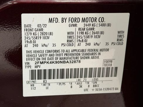 Used 2022 Ford Edge Titanium AWD/4WD image 26