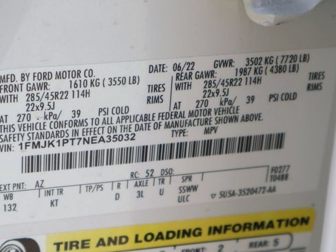 Used 2022 Ford Expedition Max King Ranch AWD/4WD image 62