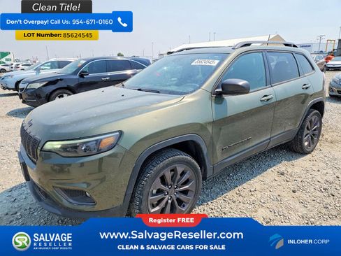 Used 2021 Jeep Cherokee Latitude Lux 80th Anniv w/ Quick Order Package 26U 80TH AWD/4WD image 1