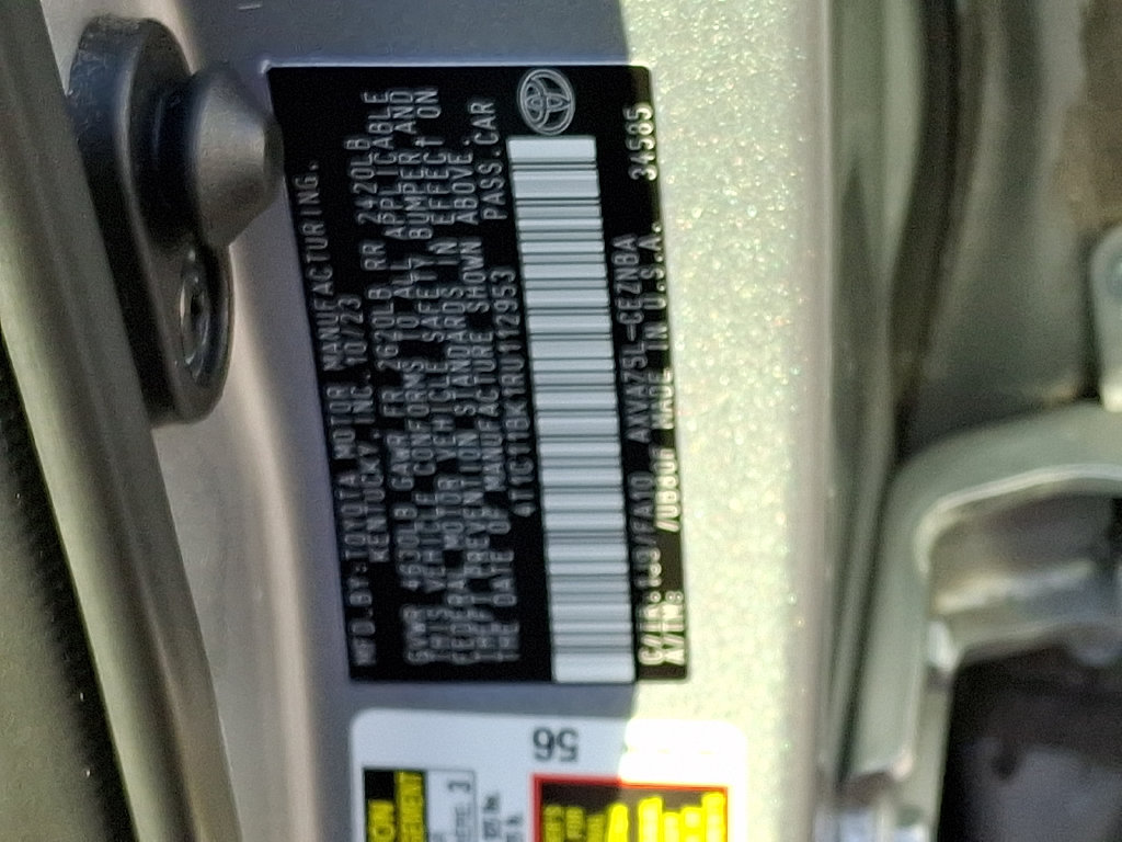 Certified 2024 Toyota Camry LE AWD/4WD image 29