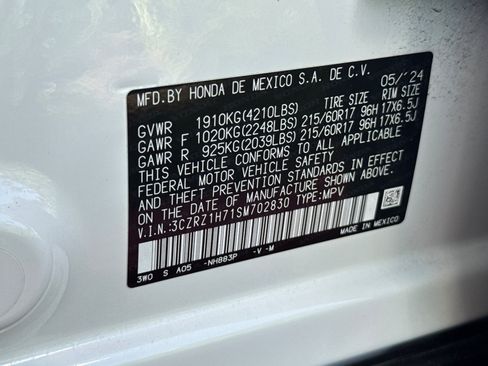 Used 2025 Honda HR-V EX-L image 28