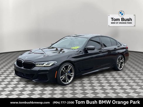 Used 2021 BMW M550i xDrive M550i xDrive w/ Executive Package image 1
