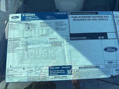 New 2026 Ford E-450 and Econoline 450 Super Duty w/ Power Equipment Group RWD image 9