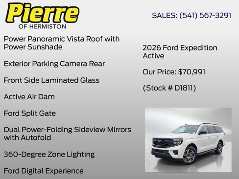 New 2026 Ford Expedition Active AWD/4WD image 30