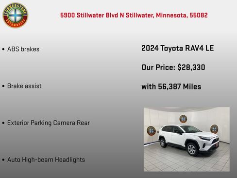 Used 2024 Toyota RAV4 LE AWD/4WD image 10