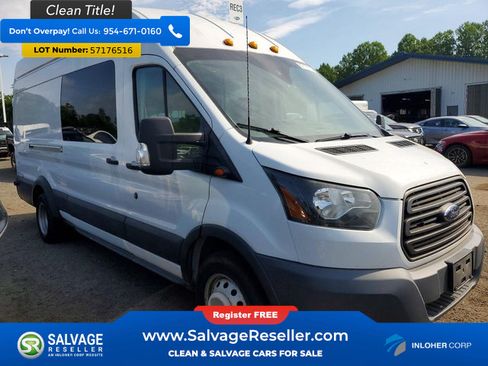 Used 2016 Ford Transit 350 148 High Roof Extended DRW RWD image 5