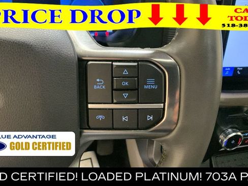 Certified 2024 Ford F150 Platinum w/ Equipment Group 703A Plus AWD/4WD image 37