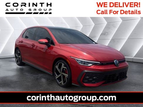 Used 2025 Volkswagen GTI SE FWD image 1