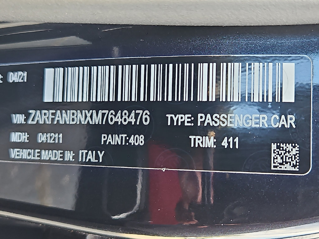 Used 2021 Alfa Romeo Giulia Ti w/ Active Assist 2 Package TI AWD/4WD image 30