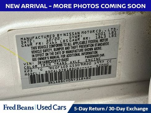 Used 2022 Nissan Sentra SV w/ Trunk Package FWD image 36