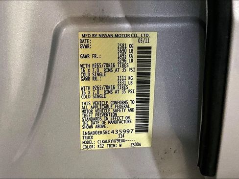Used 2011 Nissan Frontier S RWD image 30